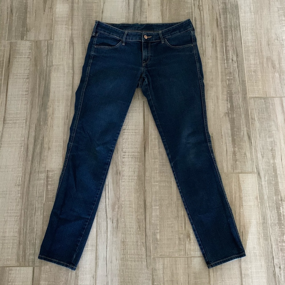 H&M Denim Jeans Skinny Low Rise Size 31/32